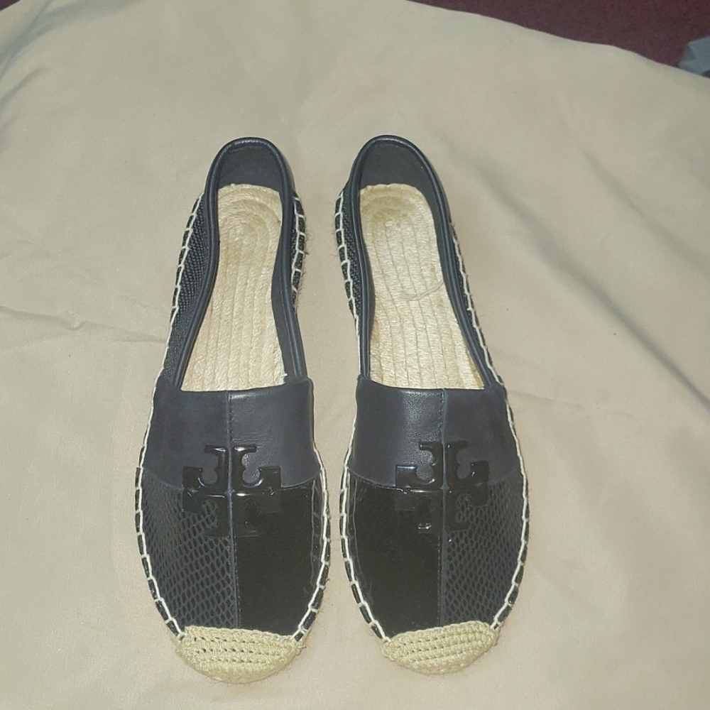 Black patch work esperillda shoes